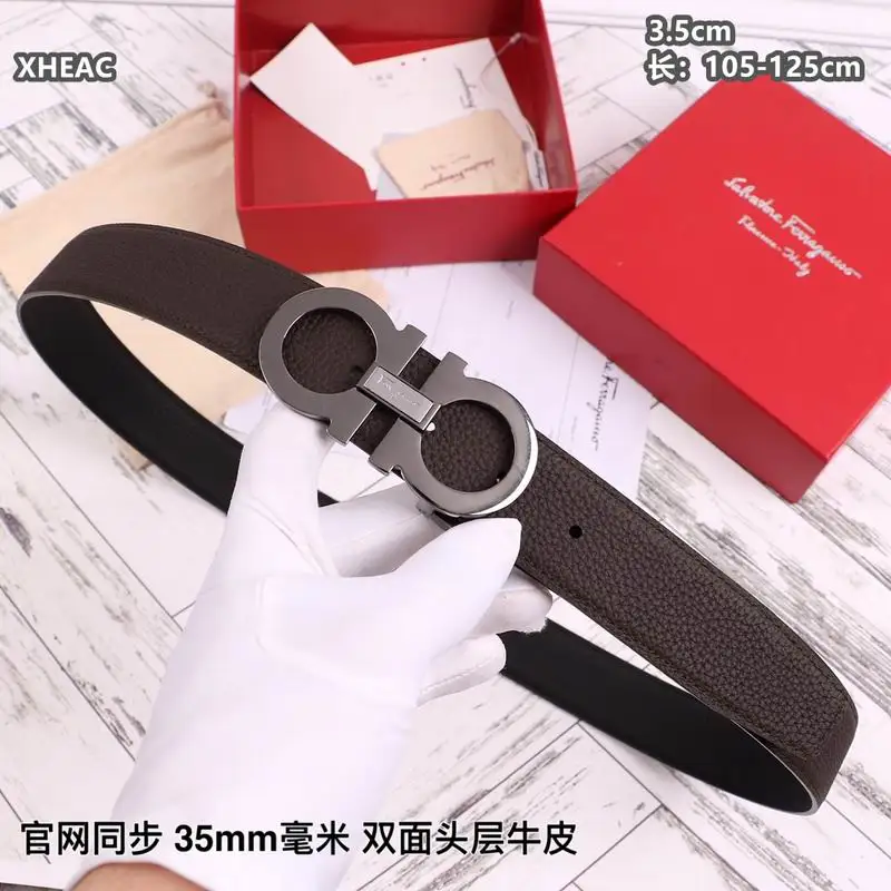 Ferragamo belt 35mmX105-125cm 8L135